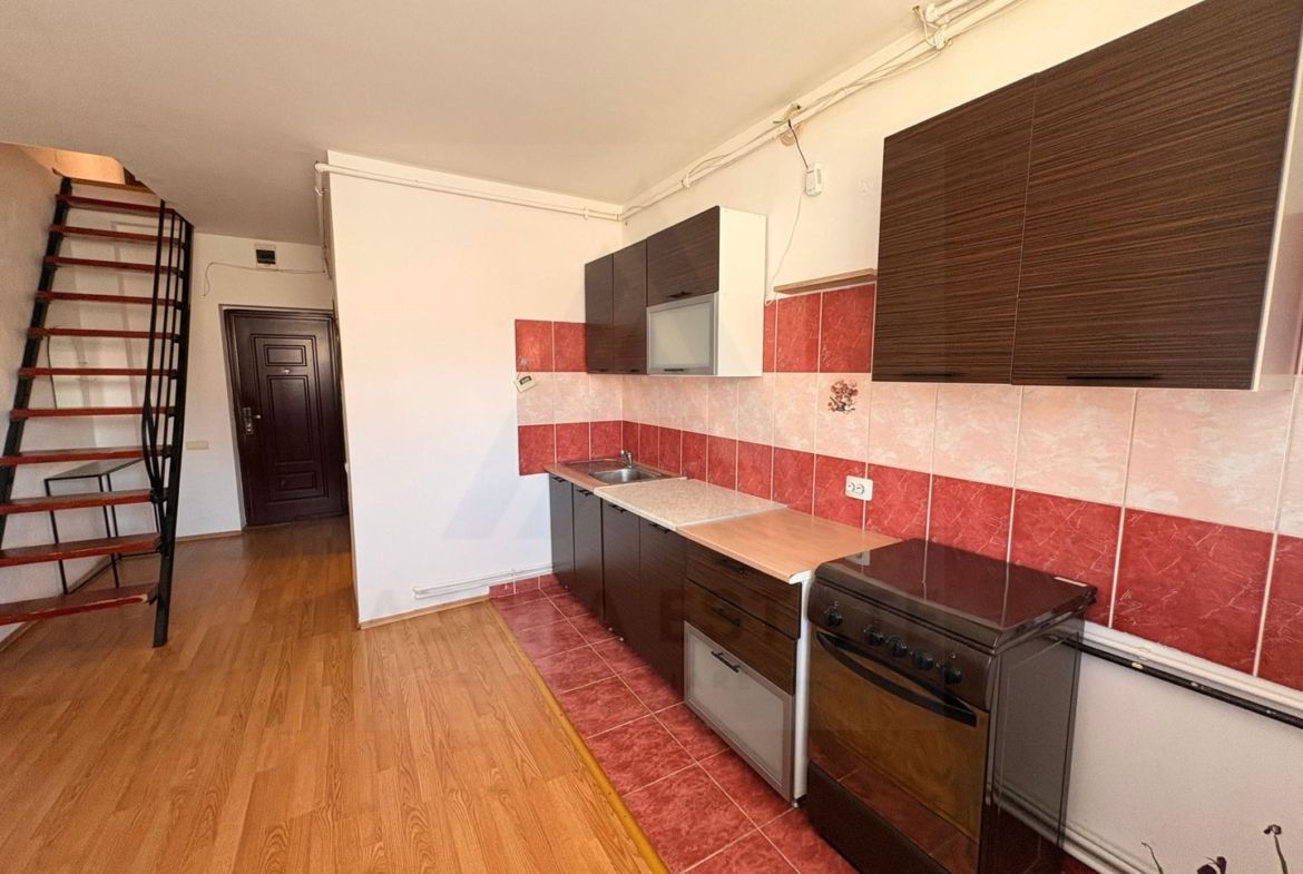 Garsonieră compartimentată pe 2 niveluri in zona Terezian
