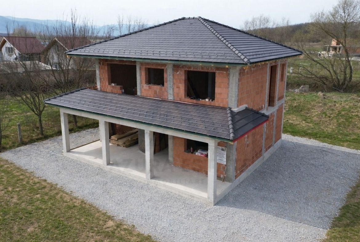 Casa individuala la rosu 146 mp utili P+1 si teren 760 mp in Turnisor