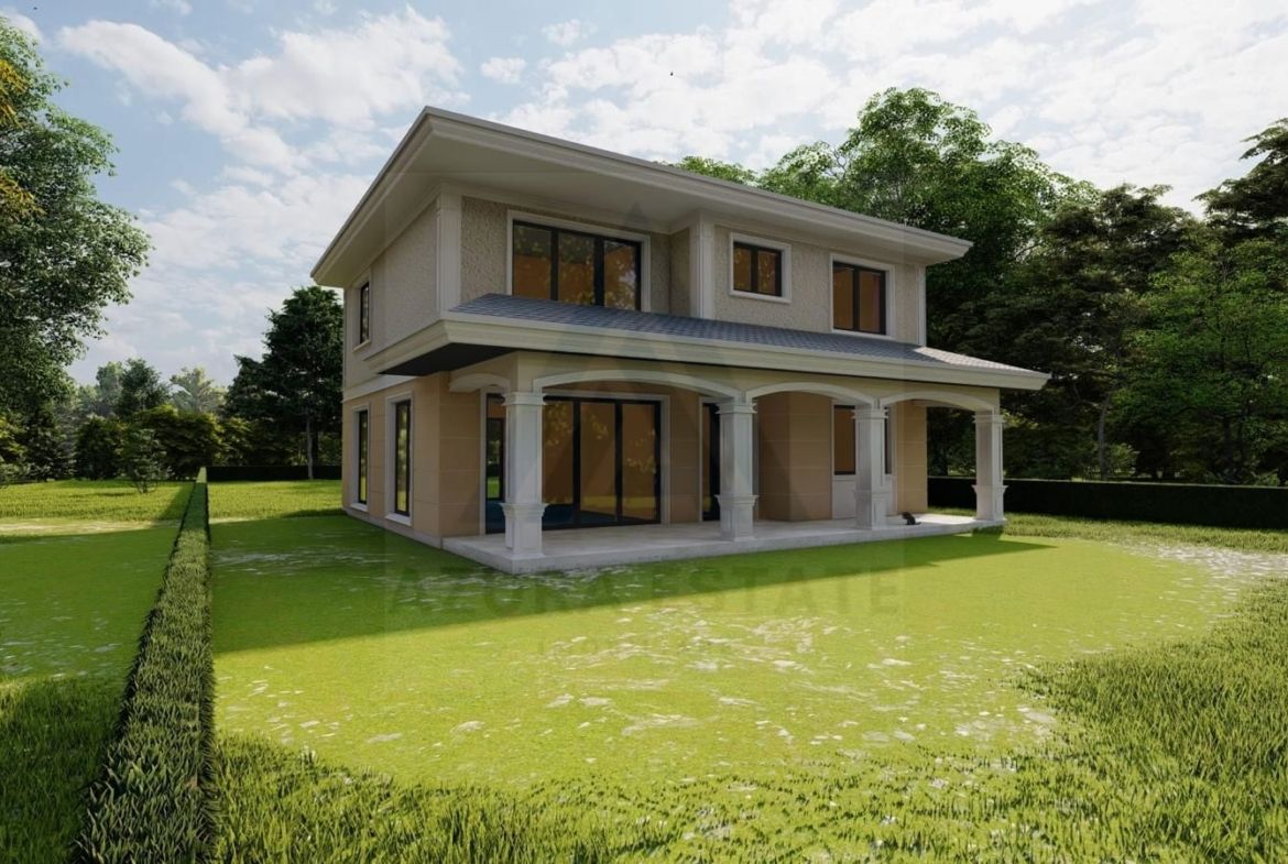 Casa individuala la rosu 146 mp utili P+1 si teren 760 mp in Turnisor