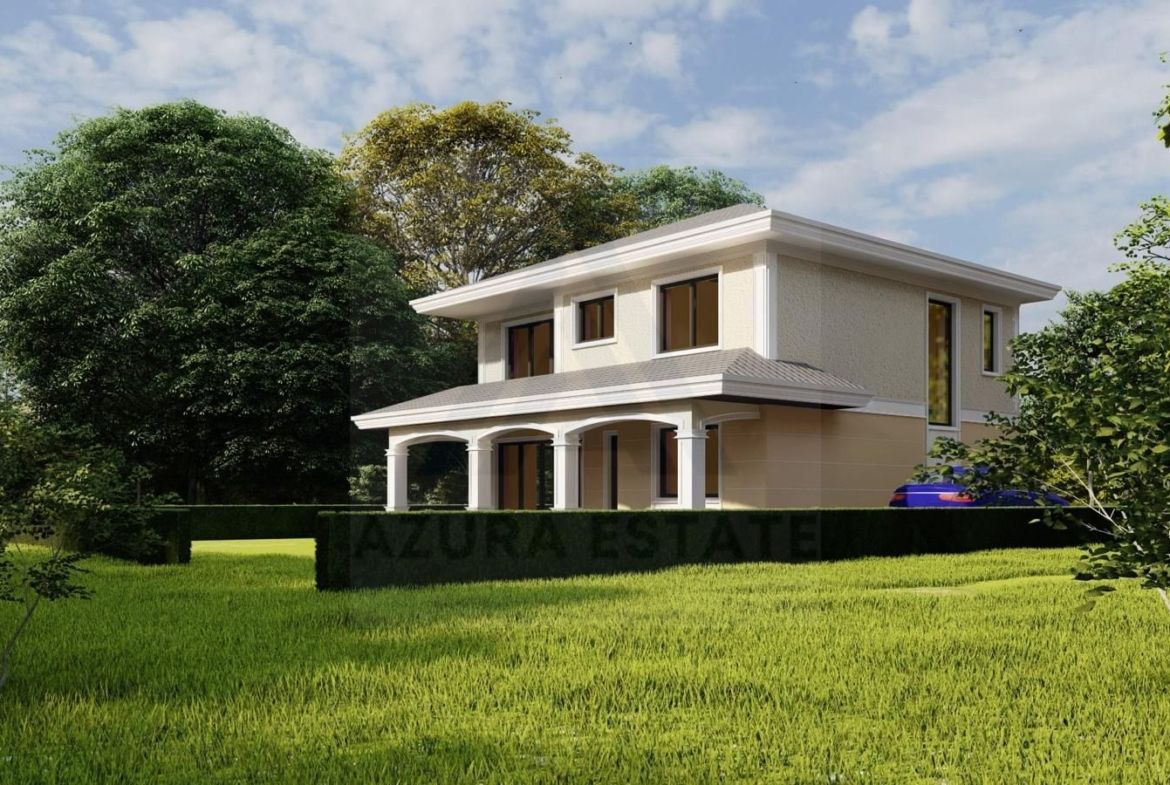 Casa individuala la rosu 146 mp utili P+1 si teren 760 mp in Turnisor