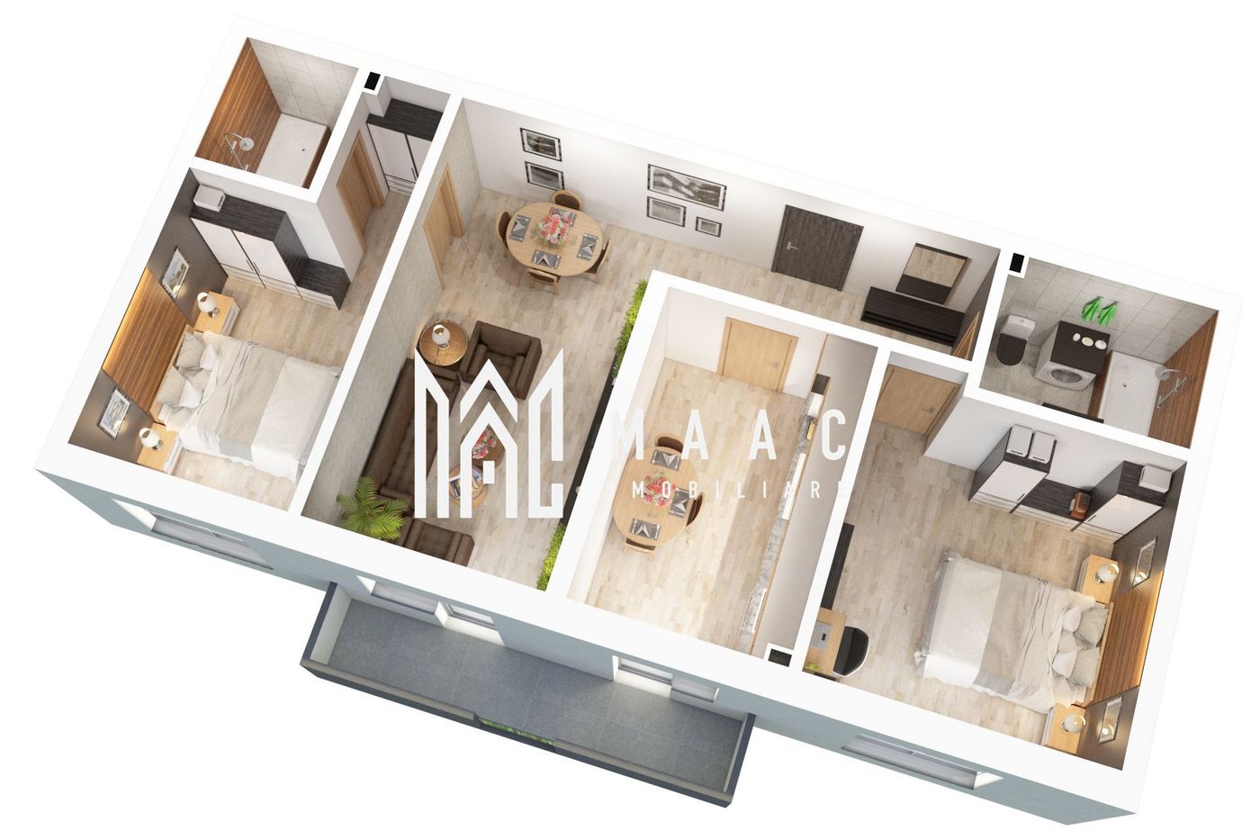 Apartament nou 68,7 mp Sibiu | Doamna Stanca | Comision 0