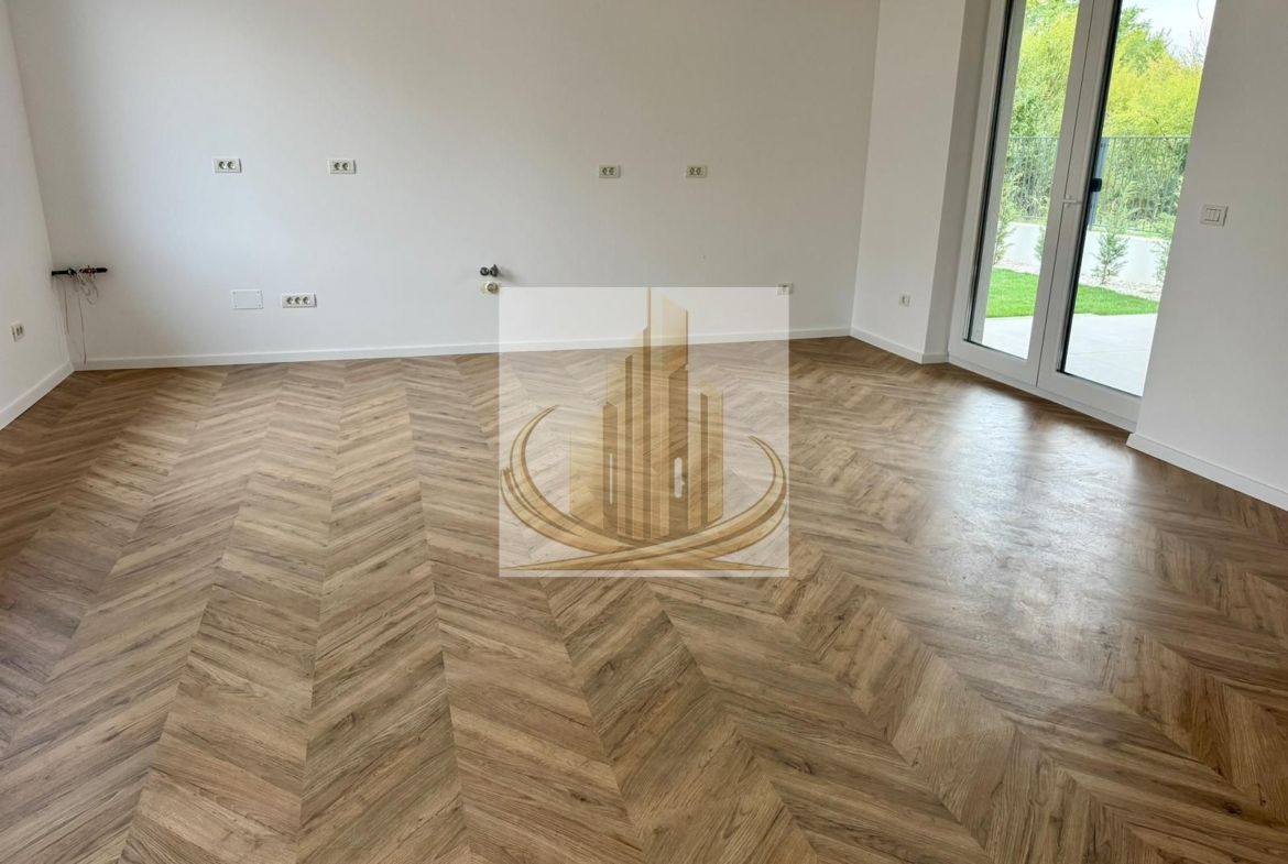 Duplex modern, 135 mp, grădină amenajată–Dumbrăvița, zonă linistita