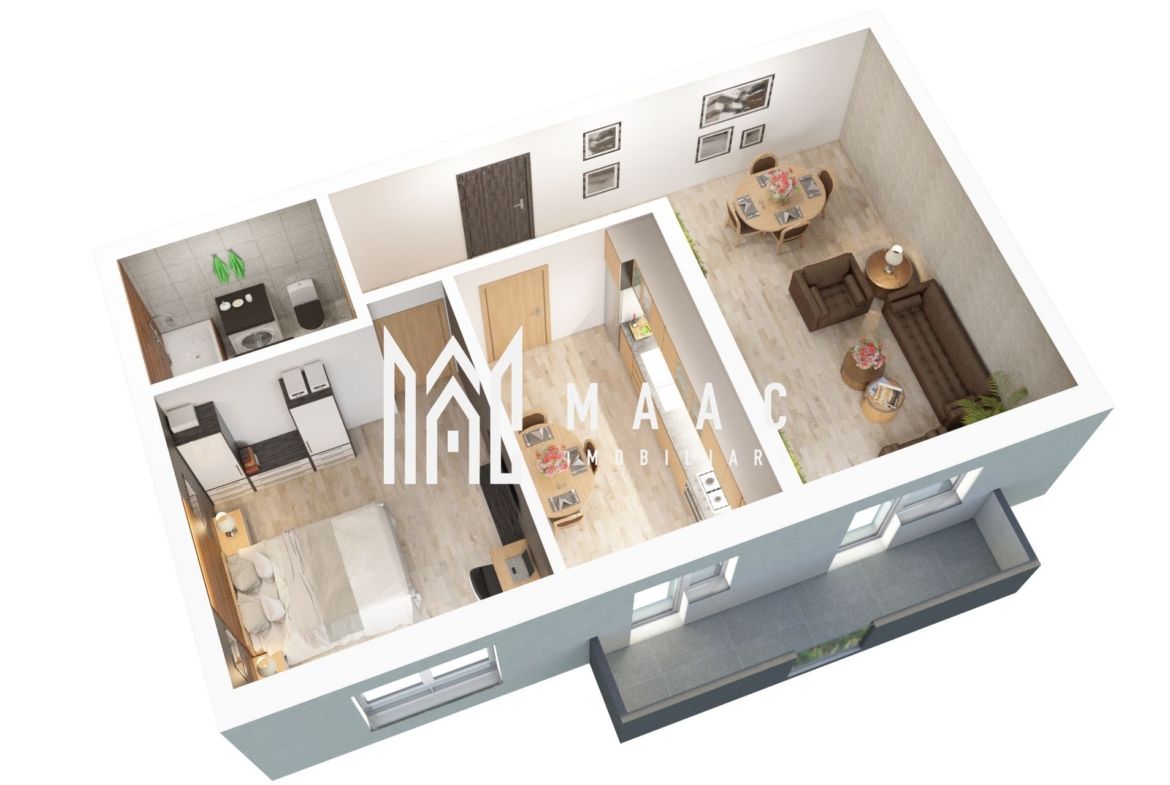 Apartament nou 2 camere Sibiu | 56 mp | Comision 0