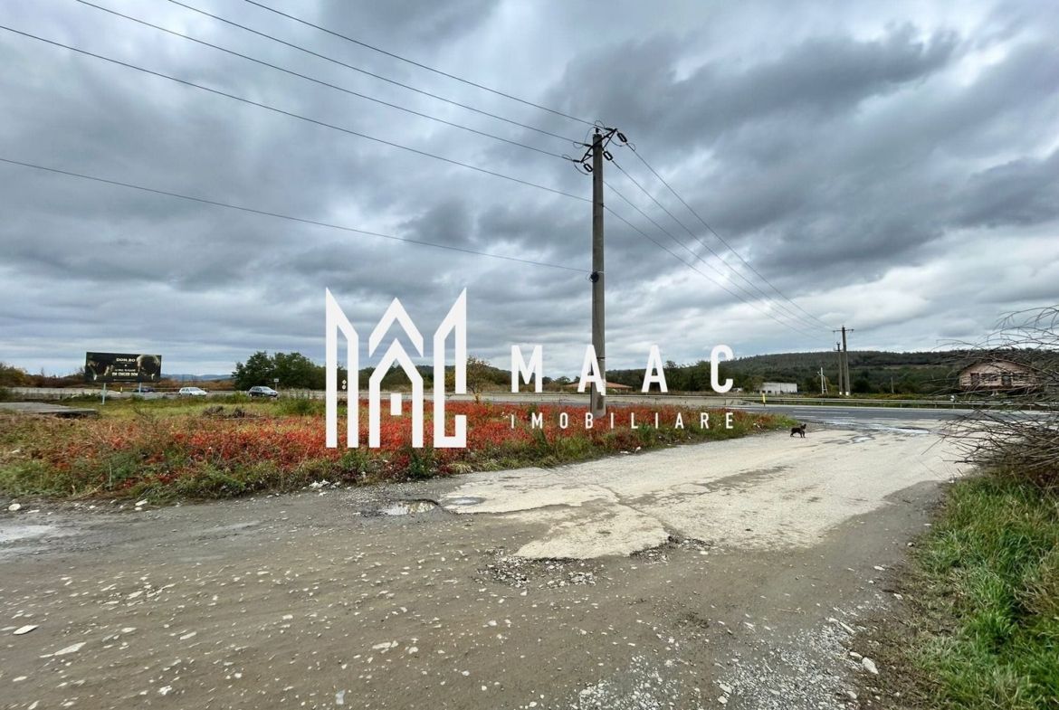 Teren | 3700 mp | Deschidere la DN | Intrare Vestem – Sibiu