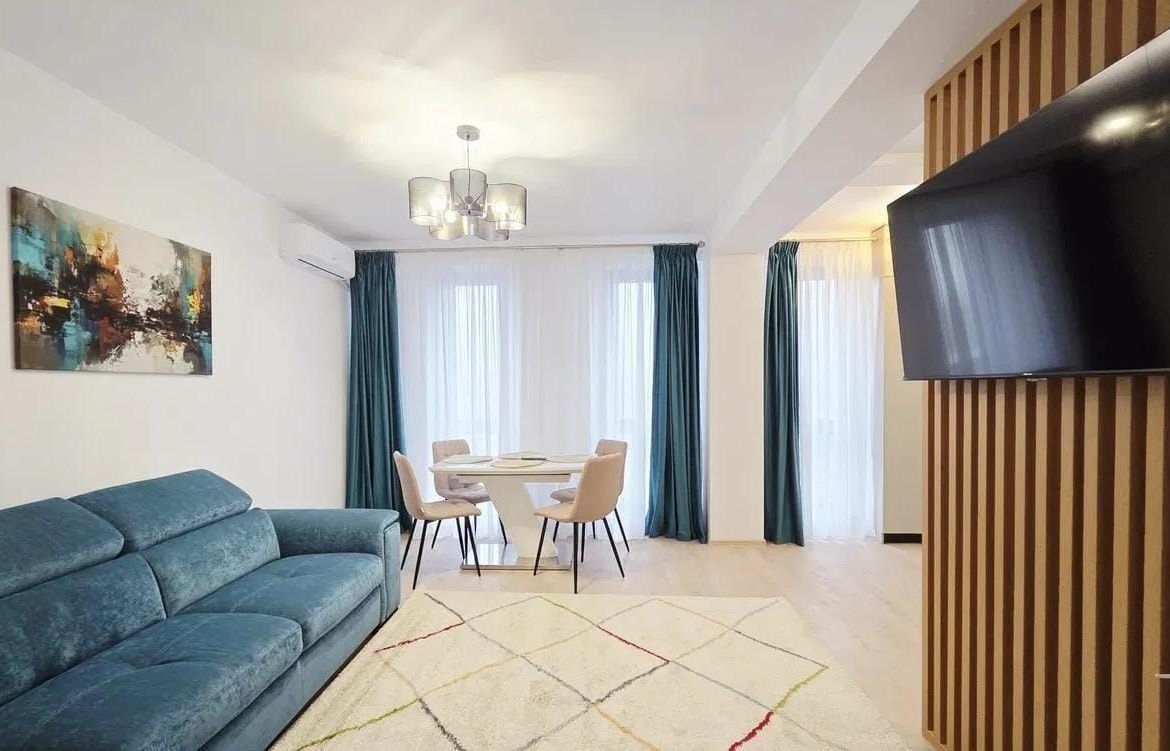 Apartament cu 2 camere mobilat si utilat, bloc nou - Prima inchiriere - Imagine principala