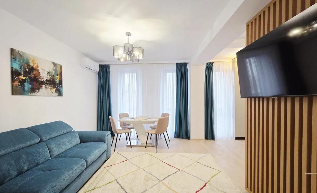 Apartament cu 2 camere mobilat si utilat, bloc nou - Prima inchiriere - Imagine principala