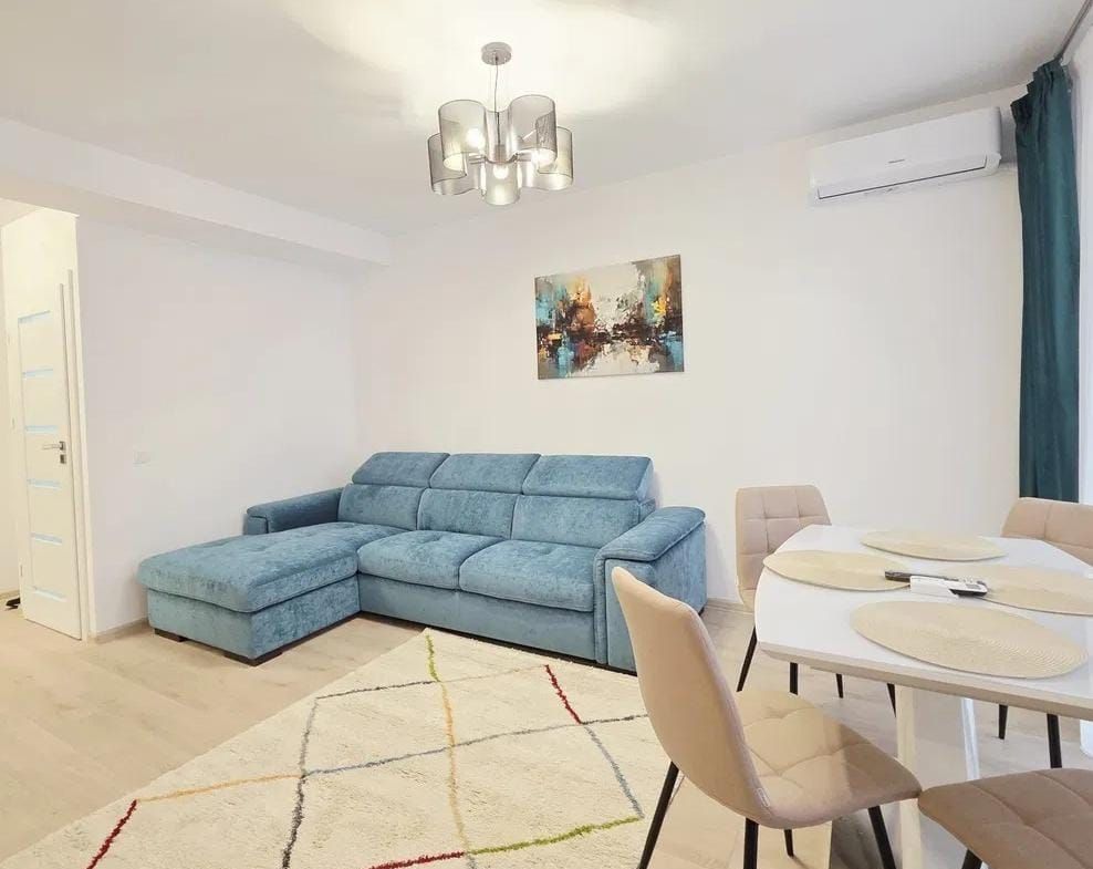 Apartament cu 2 camere mobilat si utilat, bloc nou - Prima inchiriere - foto 4