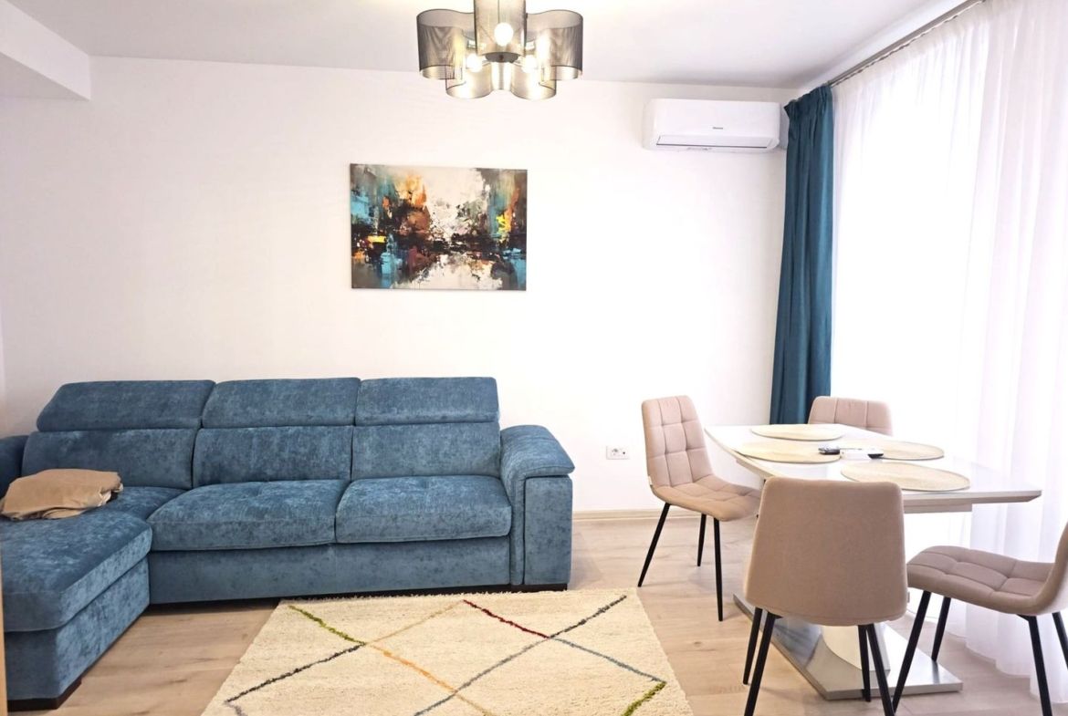 Apartament cu 2 camere mobilat si utilat, bloc nou - Prima inchiriere - foto 6