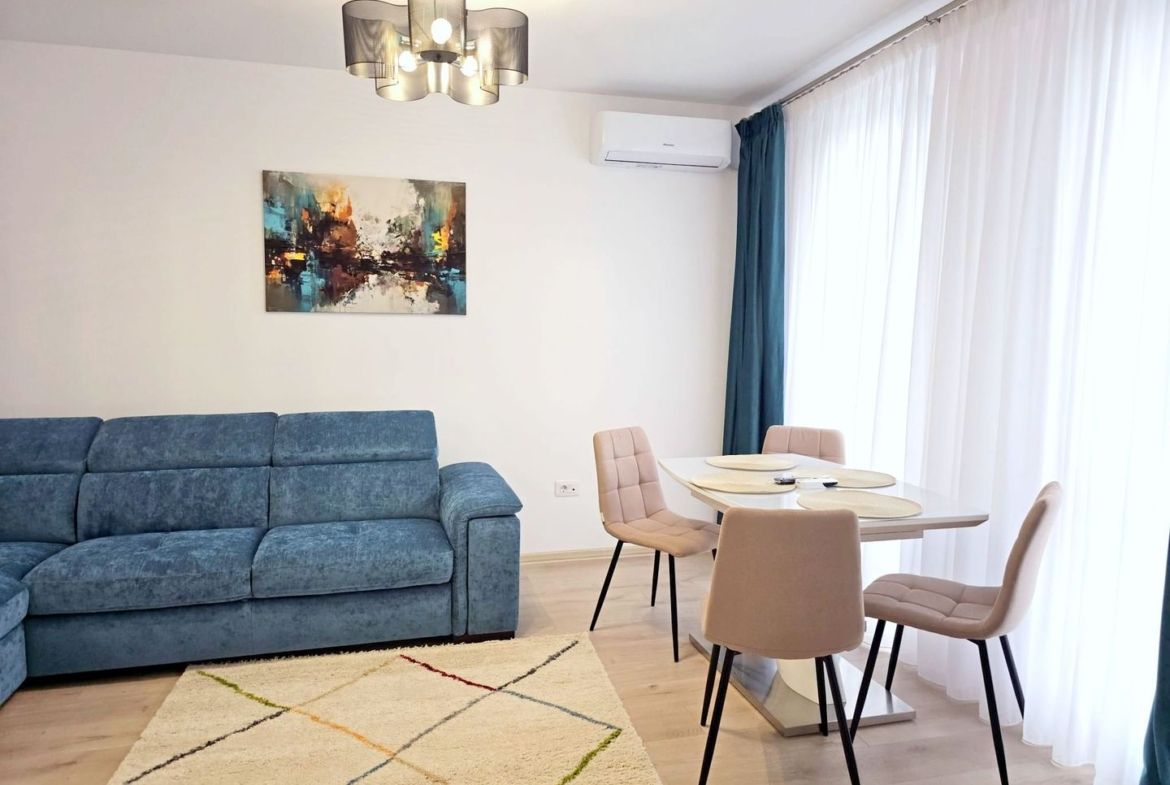 Apartament cu 2 camere mobilat si utilat, bloc nou - Prima inchiriere - foto 7
