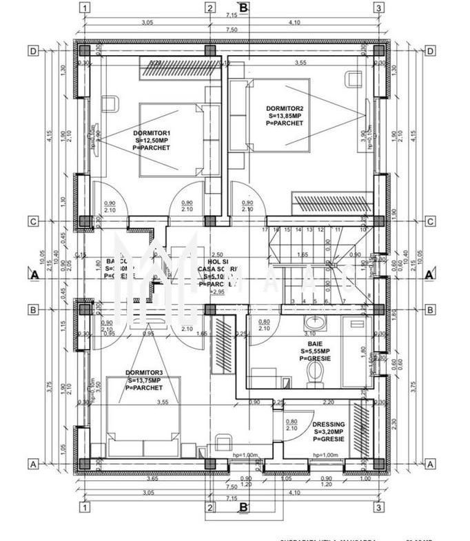 Casă Tip Duplex | 4 Camere | 2 Balcoane | Terasă | Șura Mică
