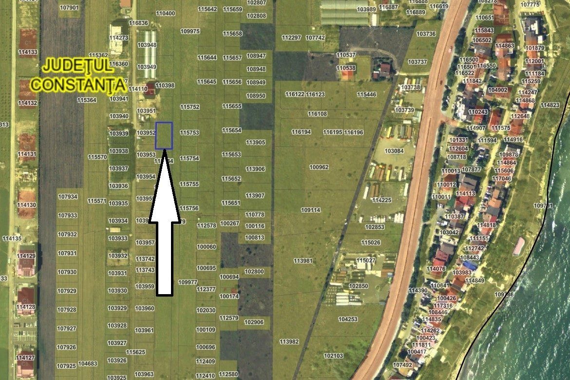 Teren Intravilan pentru Vilă / Pensiune – Zona Steaua de Mare 2, Eforie Nord