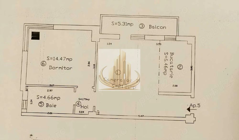 🏡Apartament Giroc 2 camere