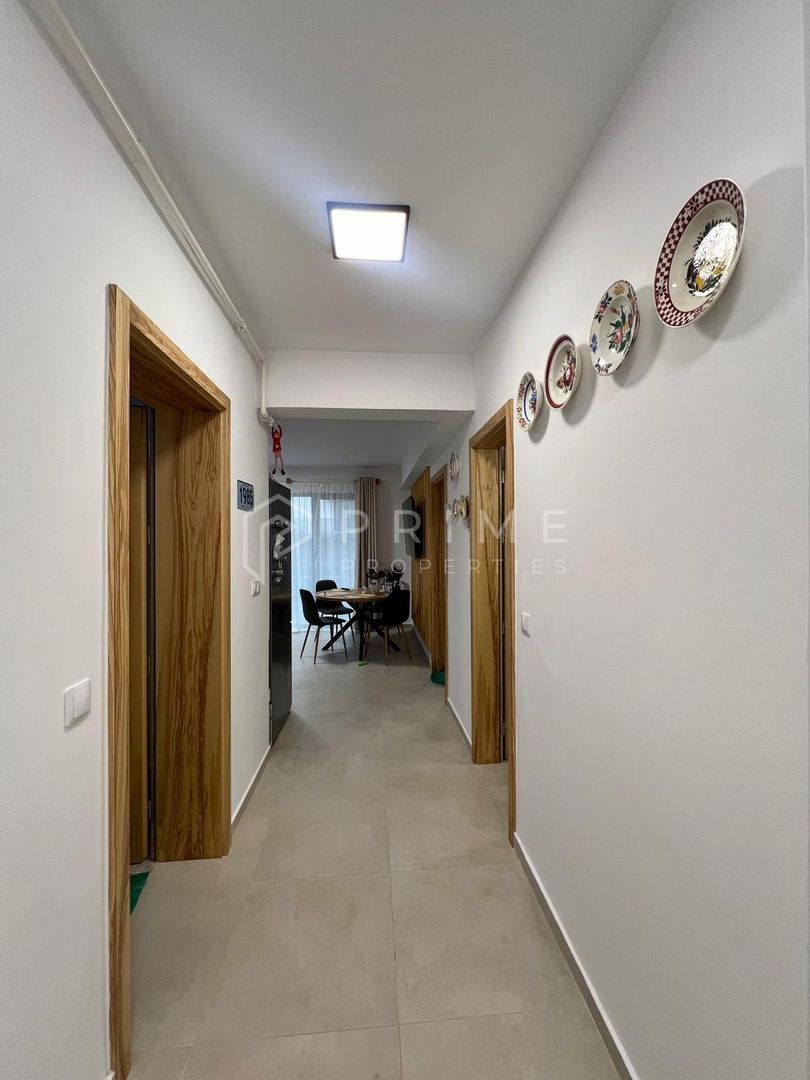 Apartament modern cu 3 camere, bloc nou cu lift și parcare privată