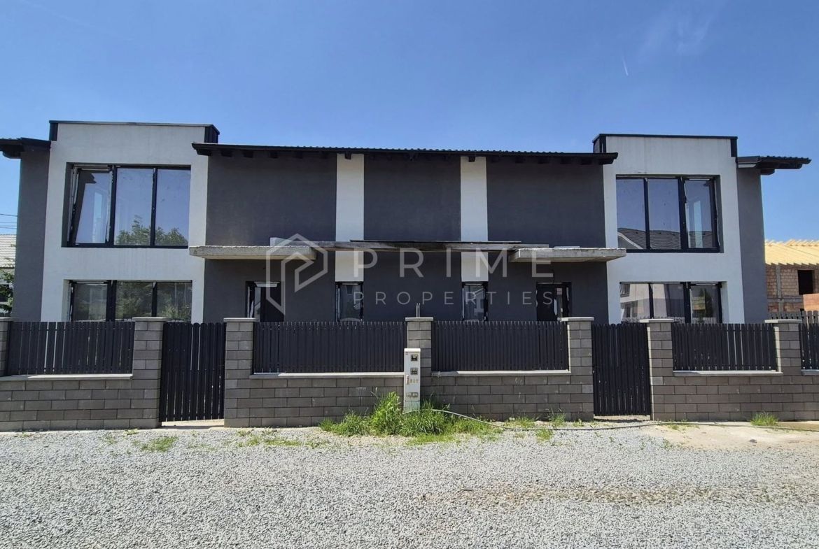 Construcție nouă, zonă liniștită – case 3 dormitoare, teren 250 mp