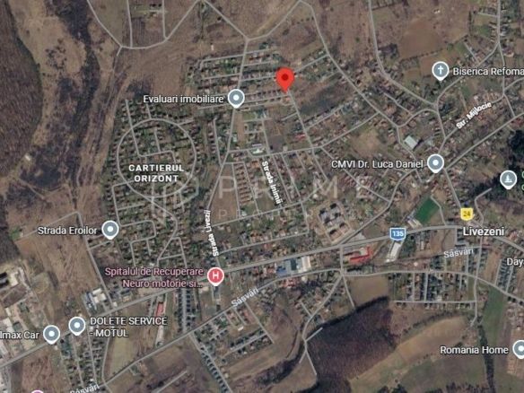 Teren 900 mp – Livezeni, str. Zorilor, vedere panoramică