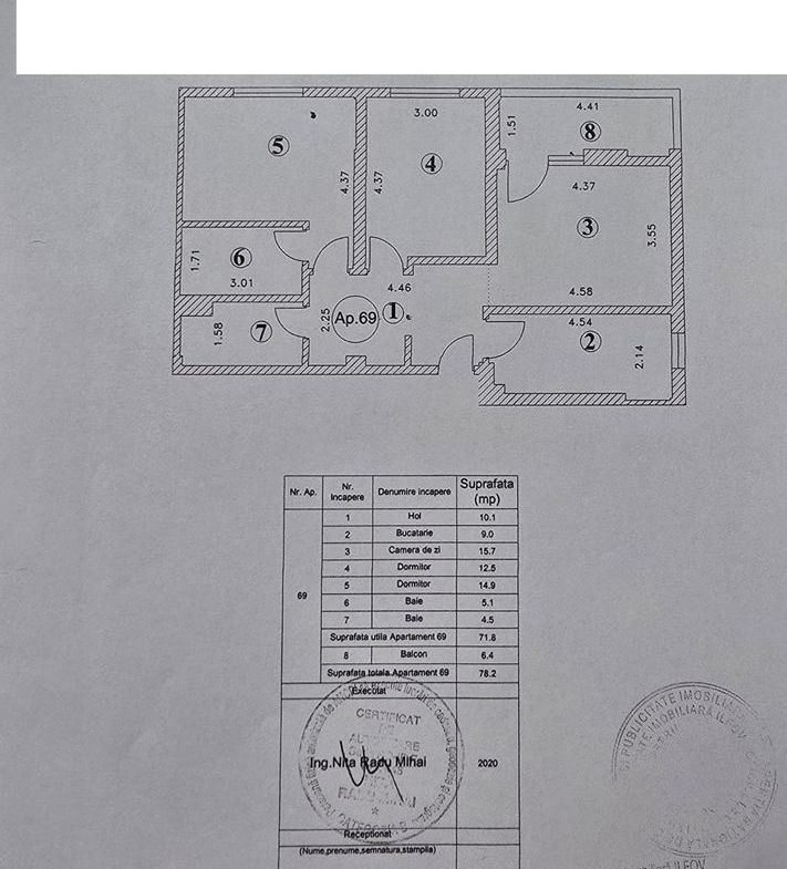 Apartament 3 camere Militari Residence – Pollux Residence