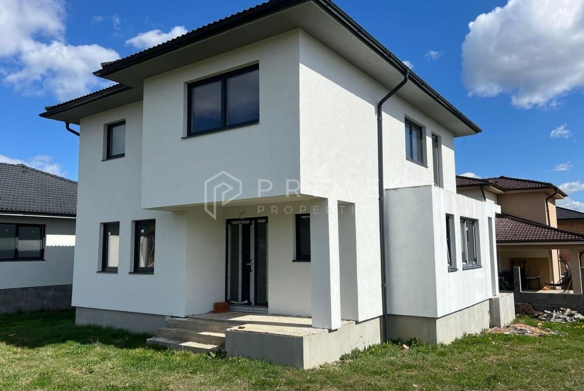 Casă individuală modernă în Corunca 150 mp utili  acces rapid Tg-Mureș