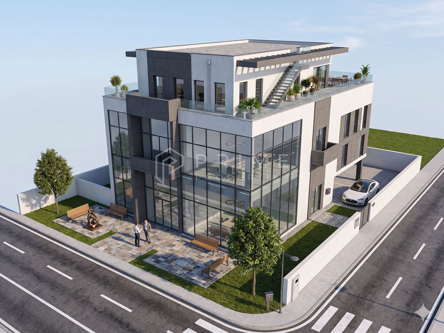 anBn-12845 Oportunitate – Teren cu Autorizație Showroom/Sediu firmă I Gh. Doja