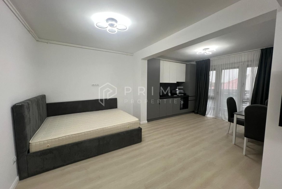 Studio nou de închiriat | Spațios | Imobil nou | Zonă semicentrală