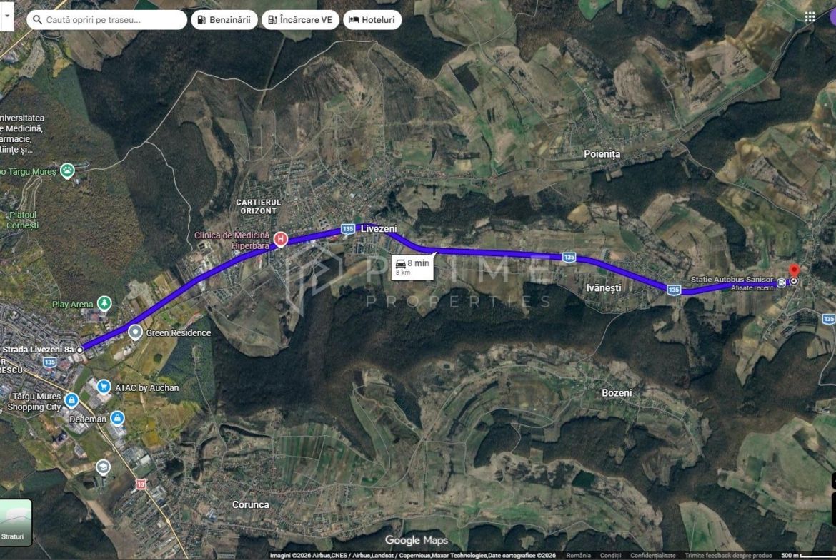 Loturi 424–664 mp, utilități complete, proiect inclus la 8 min de oras
