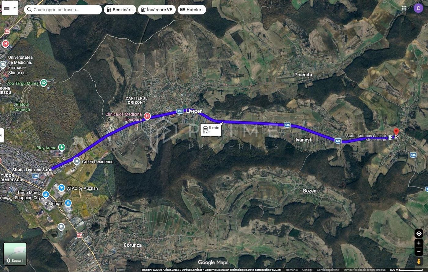 Loturi 424–664 mp, utilități complete, proiect inclus la 8 min de oras