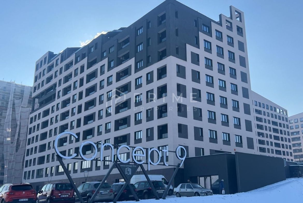 Studio premium transformat în 2 camere | Concept 9 | Vedere panoramică