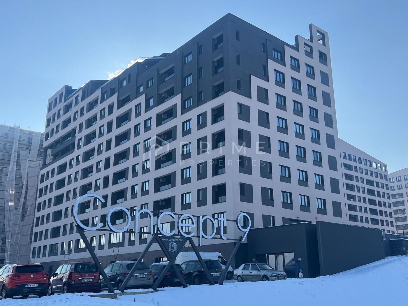 Studio premium transformat în 2 camere | Concept 9 | Vedere panoramică