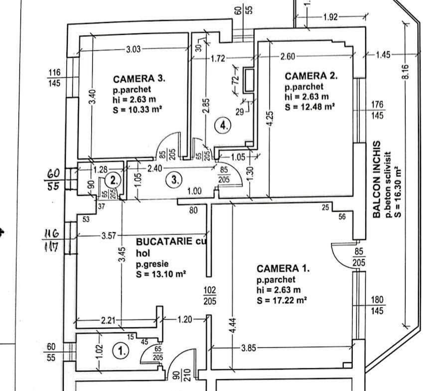 Spațiu, confort și locație excelentă – apartament 3 camere Tudor,