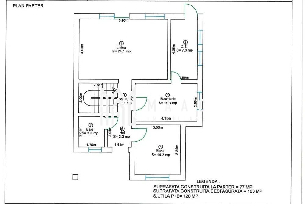 Casă individuală I 5 camere I 120 mpu I Curte 380 mp I Șura Mică