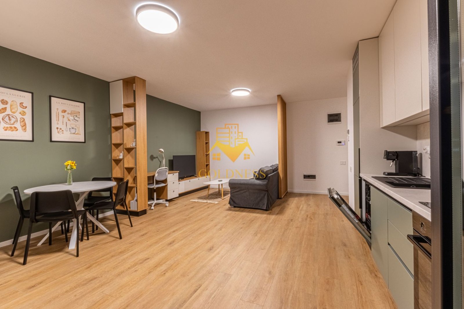 anBn-13799 2 camere open space, Gara, Liberty Residence, Cartierul Iris, Parcare