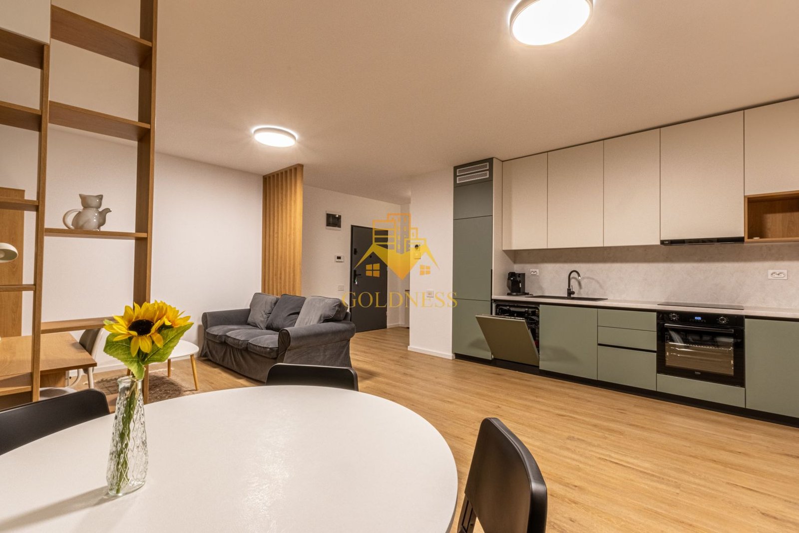 anBn-13809 2 camere open space, Gara, Liberty Residence, Cartierul Iris, Parcare