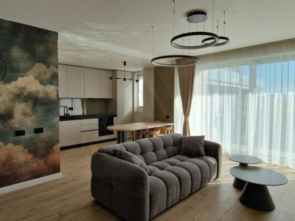 Apartament lux 80 mp utili 3 camere 2 bai si parcare subterana