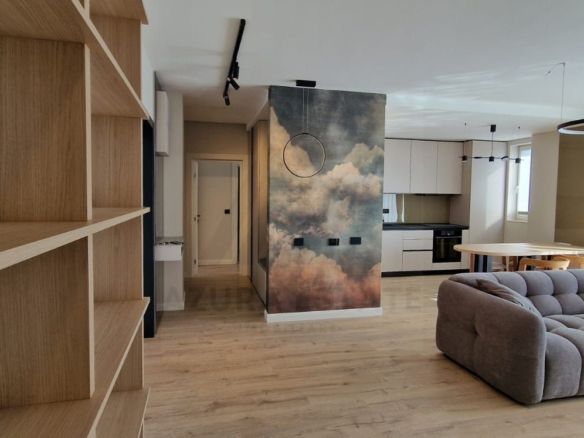 Apartament lux 80 mp utili 3 camere 2 bai si parcare subterana