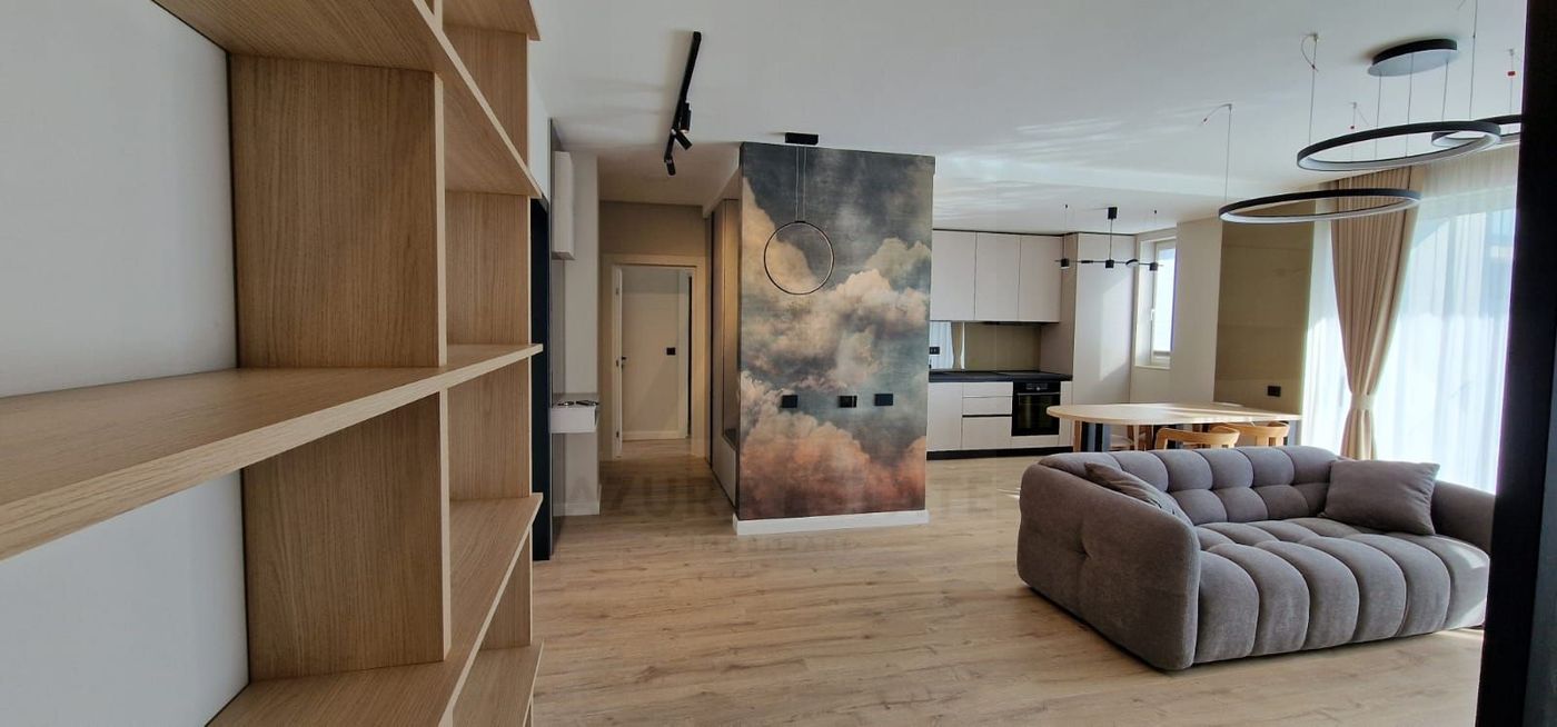 Apartament lux 80 mp utili 3 camere 2 bai si parcare subterana