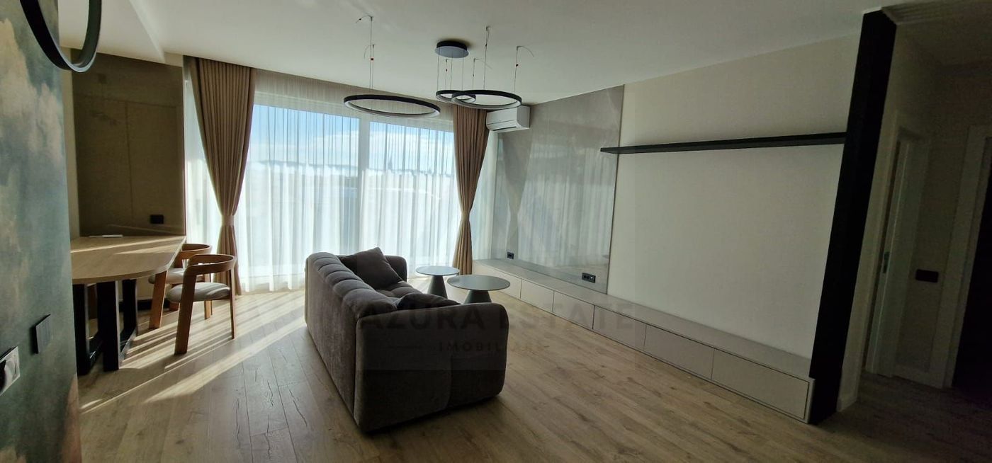 Apartament lux 80 mp utili 3 camere 2 bai si parcare subterana