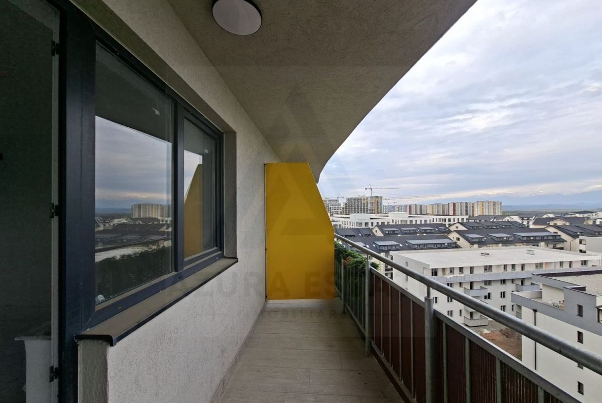 Studio 37.5 mp utili cu balcon 7.3 mp si baie generosa in zona Rahovei