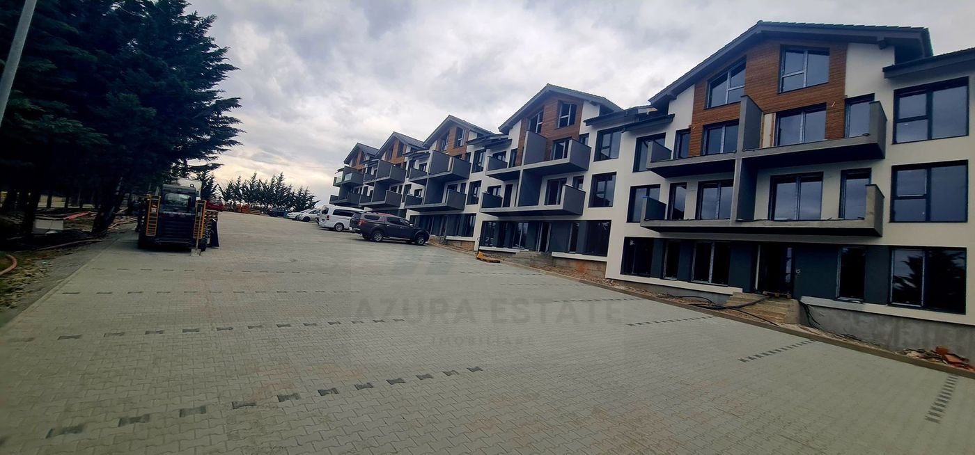 Apartament premium 61.4 mp utili 3 camere 2 bai curte 50 mp Cristian