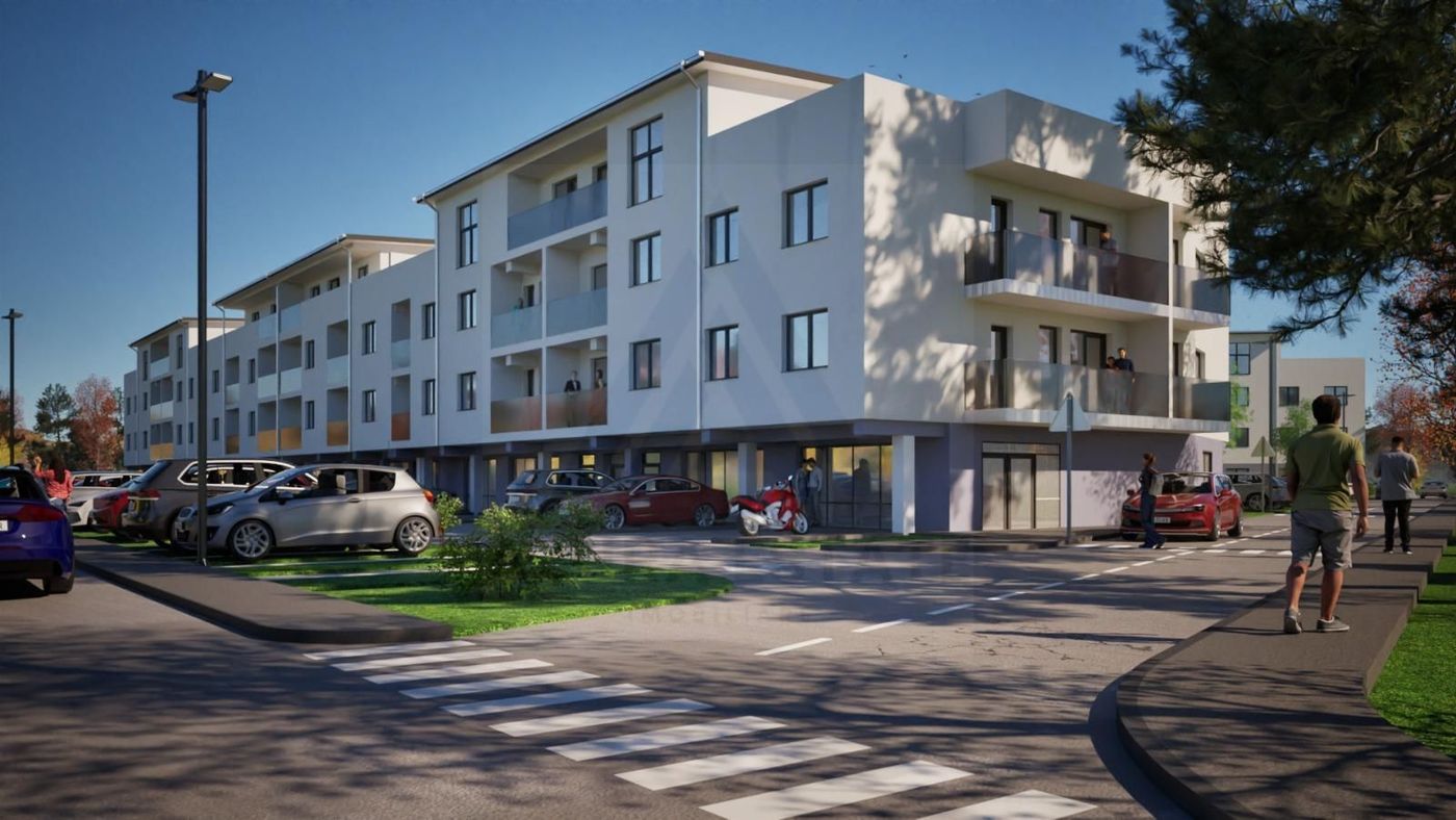 Apartament intabulat 3 camere 67 mp etaj 2 si parcare in Selimbar