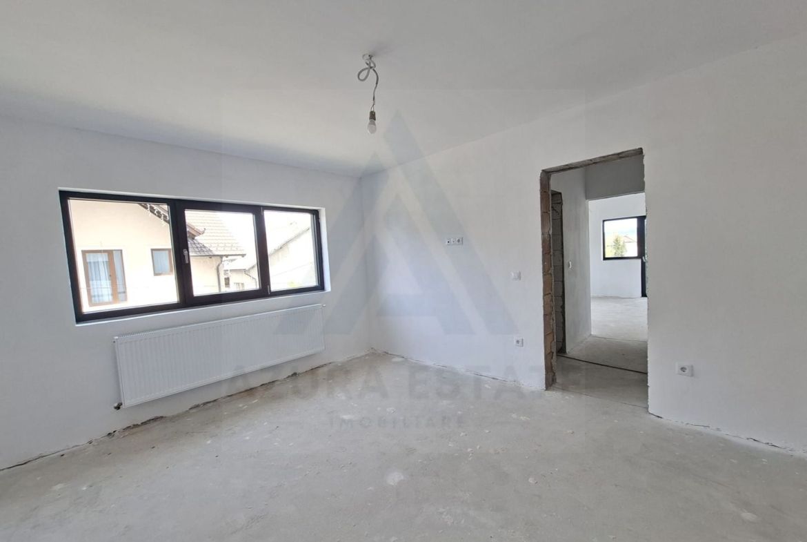 Apartament 2 camere 53 mp utili etaj 1 baie cu fereastra Selimbar