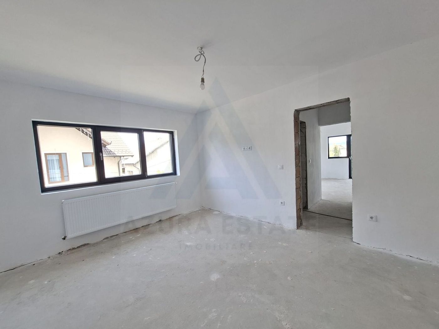Apartament 2 camere 53 mp utili etaj 1 baie cu fereastra Selimbar