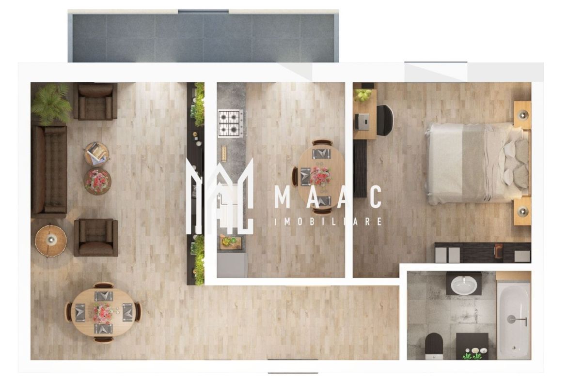 Apartament NOU | 2 camere | 56 mp | Comision 0 | Doamna Stanca
