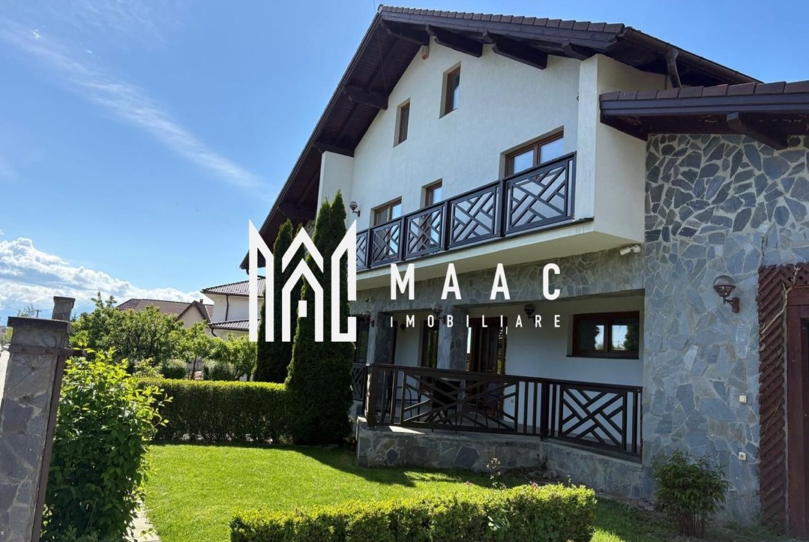 Casă premium în Cisnădioara | 280 mp utili | Teren 1300 mp | 4 dorm