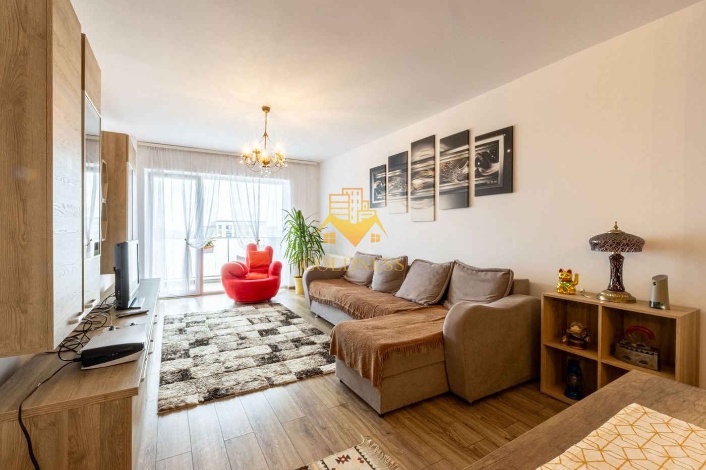 anBn-15082 2 camere, modern, parcare, Europa zona Calea Turzii, OMV, Hexagon