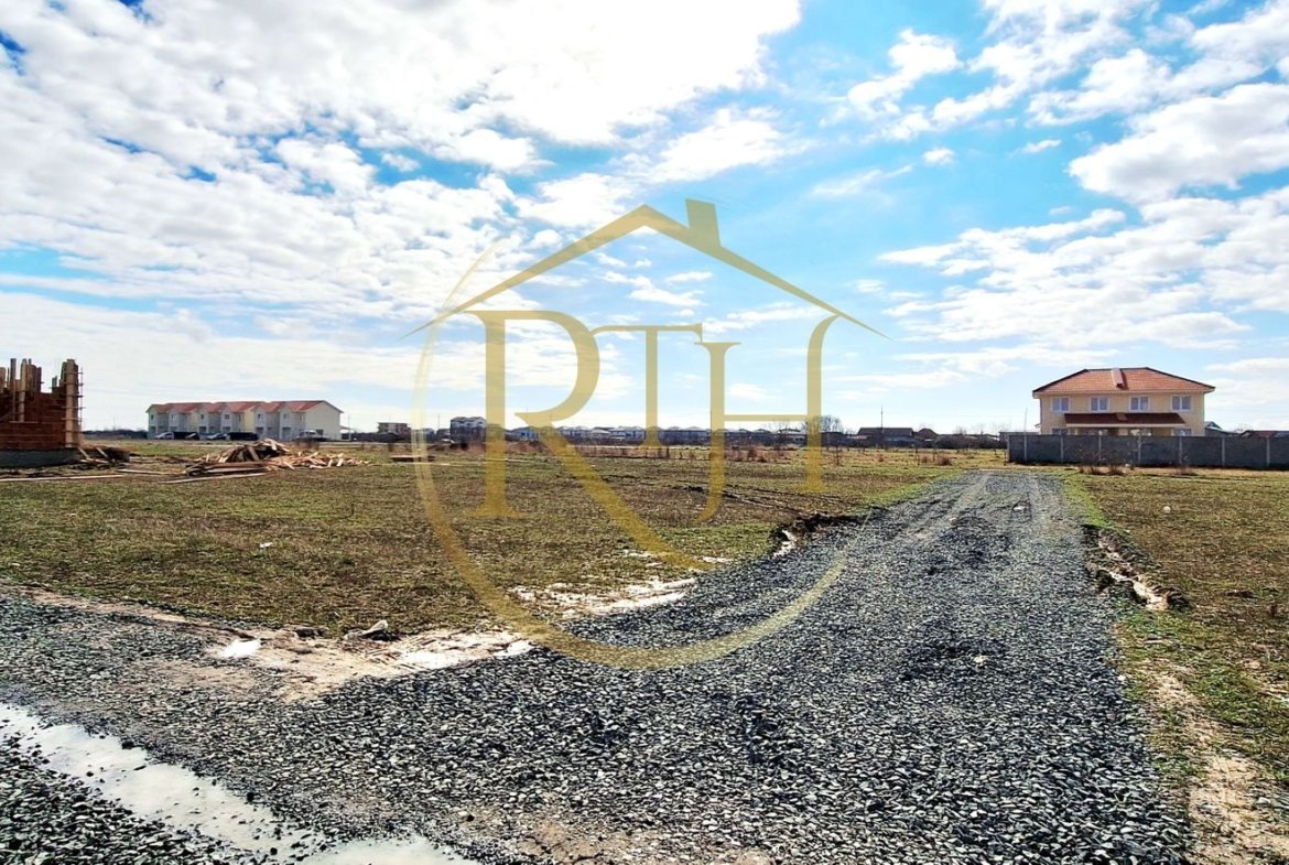 Oferim spre vanzare parcela pentru duplex,  Giroc, suprafata 507 mp, 2 fronturi