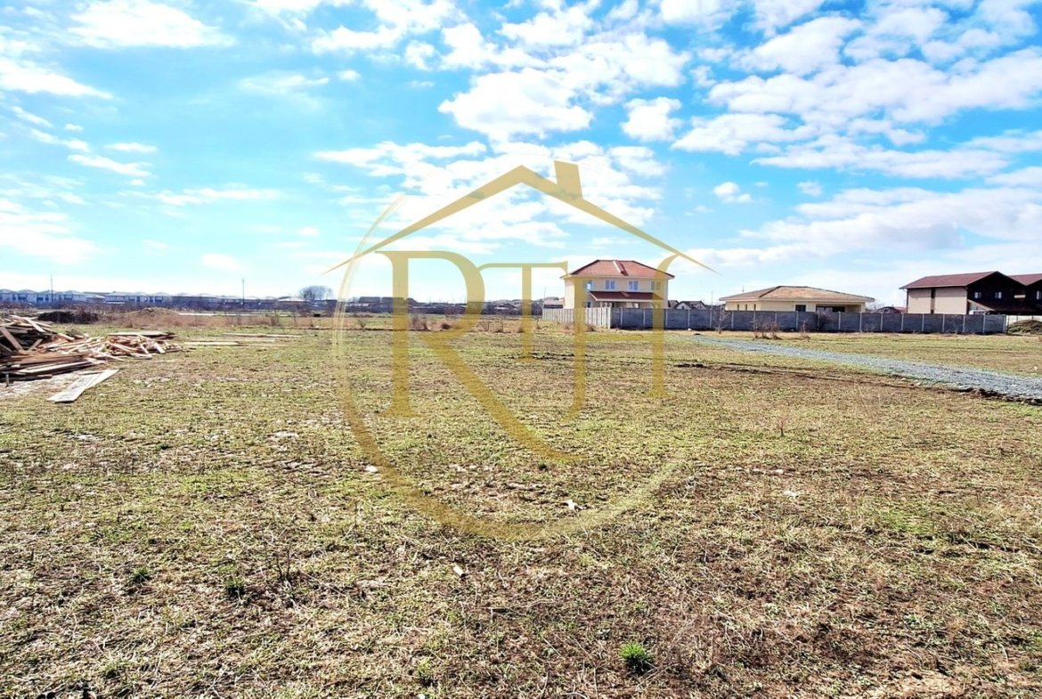 Oferim spre vanzare parcela pentru duplex,  Giroc, suprafata 507 mp, 2 fronturi