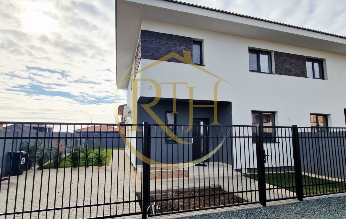 🏡 Duplex modern 5 camere în Giarmata Vii | 123 mp utili |290 mp teren.