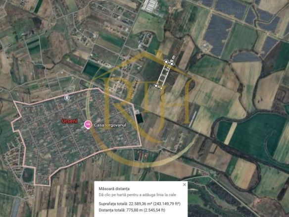18 loturi de teren, Urseni – oportunitate excelentă pentru investitori