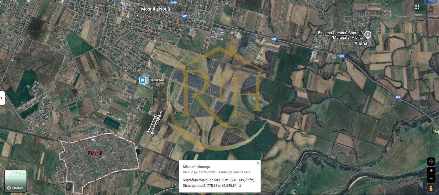 18 loturi de teren, Urseni – oportunitate excelentă pentru investitori