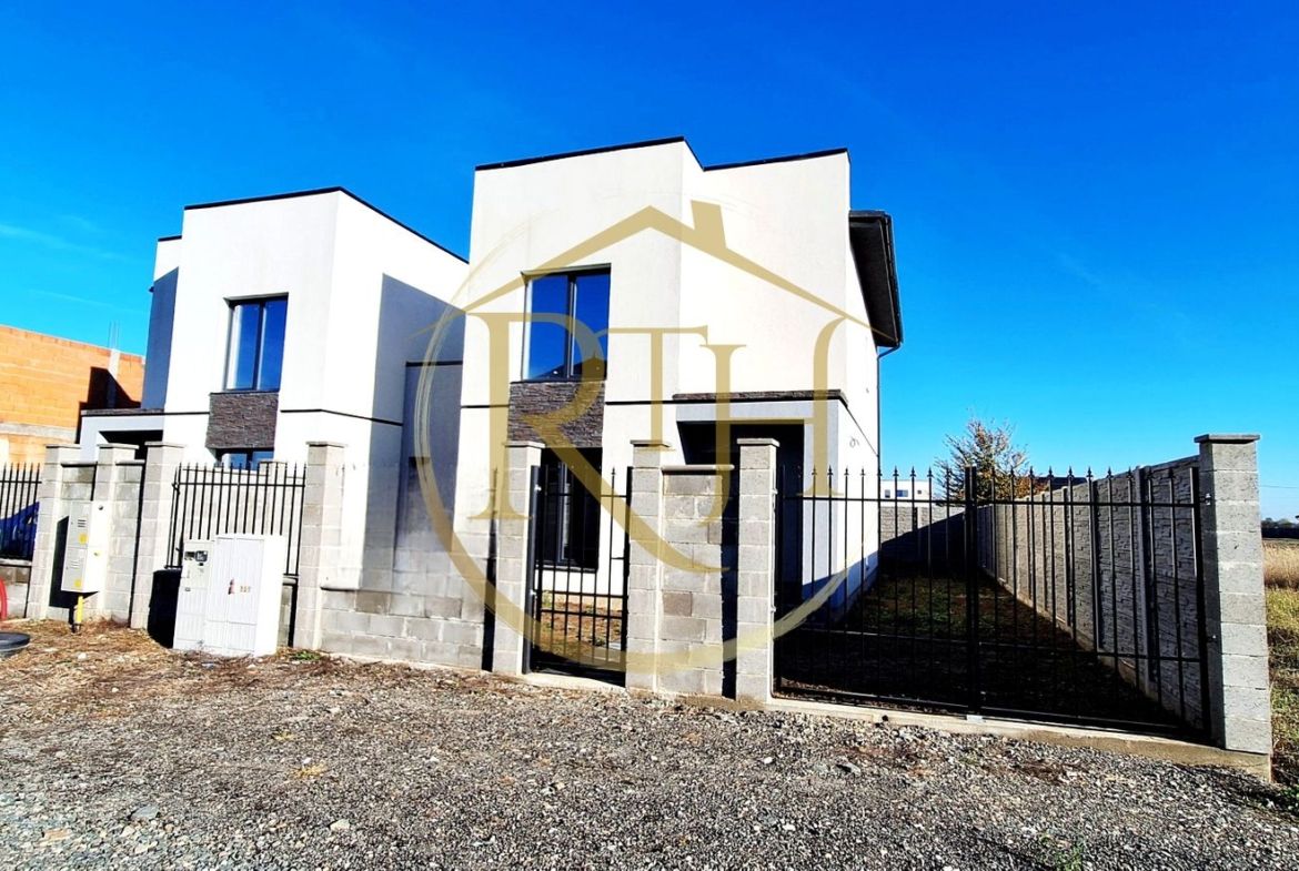 Oferim spre vanzare Case-Duplex cu 4 camere, situate in Giroc,  0% comision