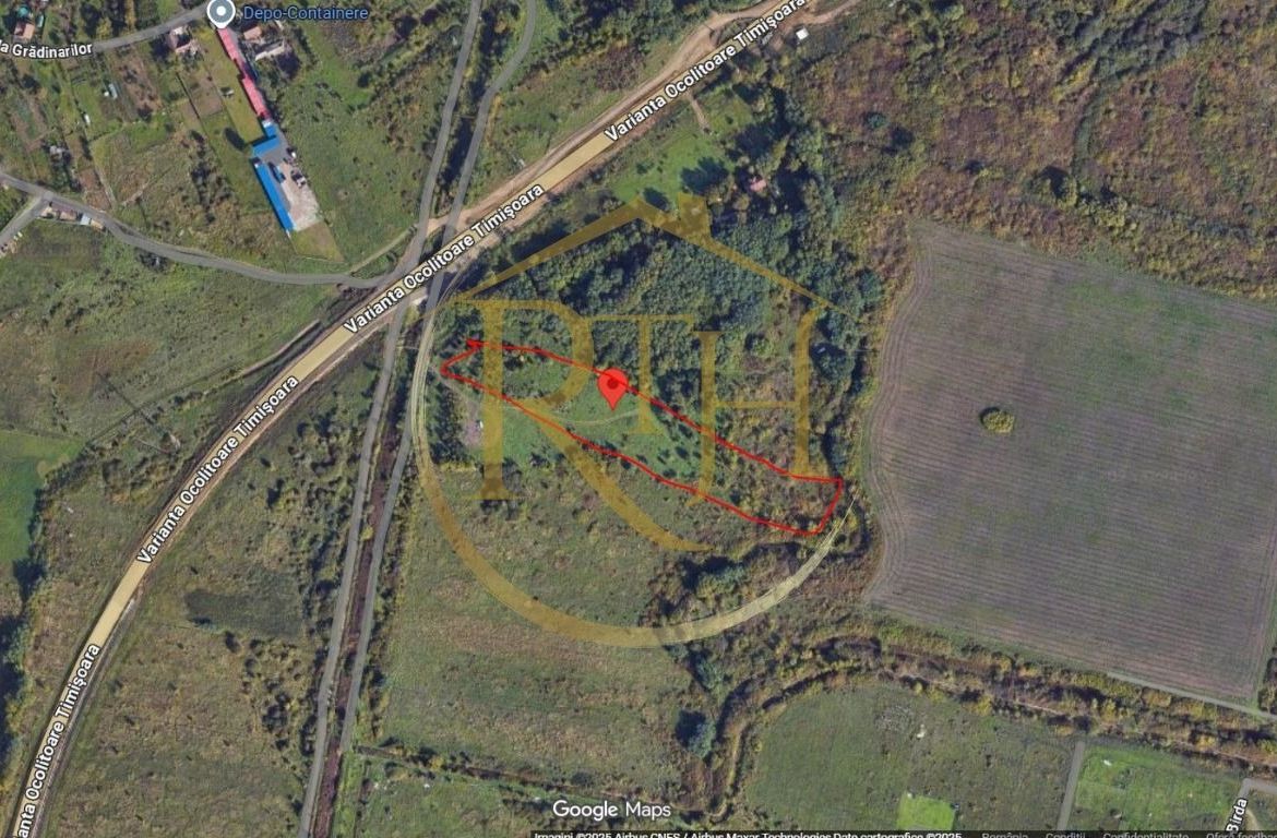 Teren de vânzare – 11.273 mp – zona Plopi, Timișoara Sud.